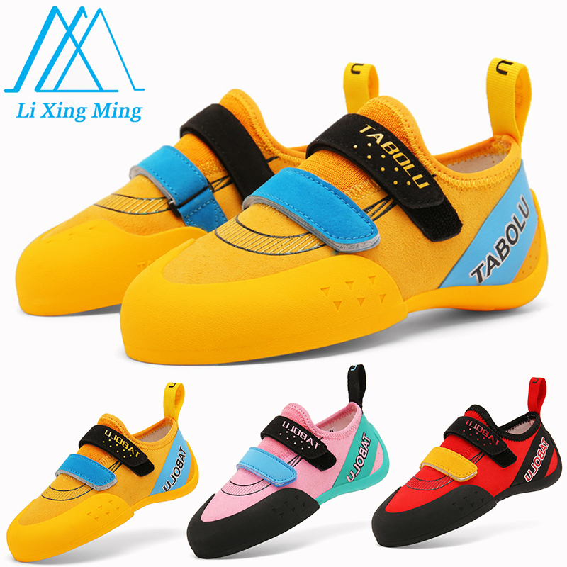 Kids Outdoor Gear - Rock-Climbing Shoes Boys Girls Indoor Outdoor