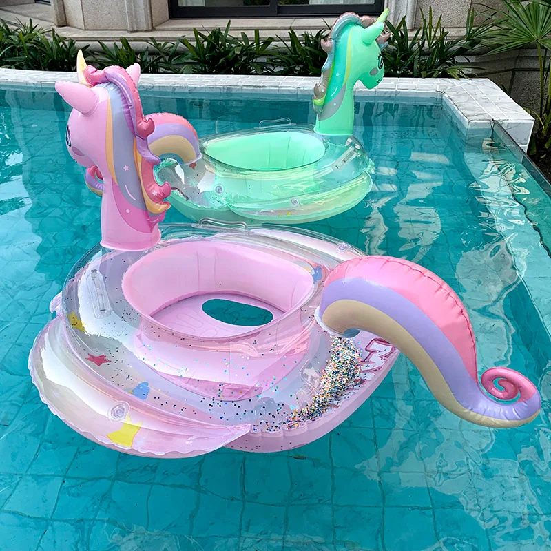 Kids Outdoor Water Toys - Swim Ring Inflatable Pool Float Baby