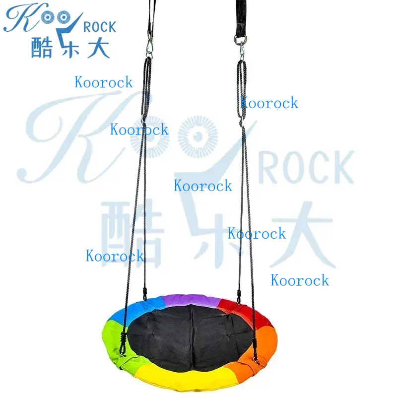 Kids Outdoor Swing - Multiple Colors Children's Parent-child Hanging Hammock