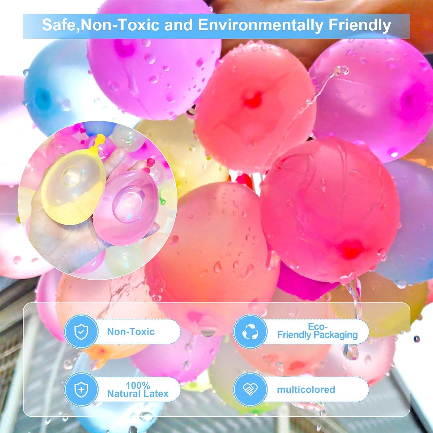 Water Balloons Self Sealing, R - огляд і ціна Kids Outdoor Water Toys