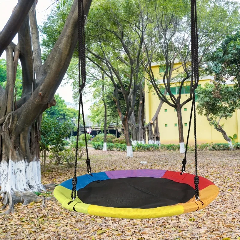 Circular Oxford Net Canvas Kid - огляд і ціна Kids Outdoor Swing
