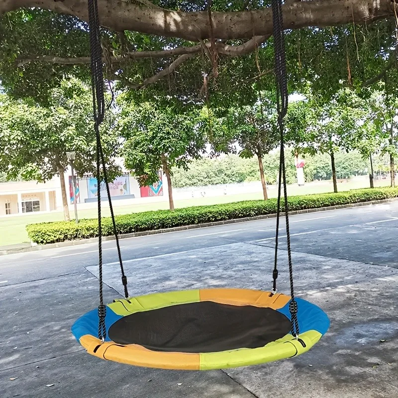 Circular Oxford Net Canvas Kid - огляд і ціна Kids Outdoor Swing