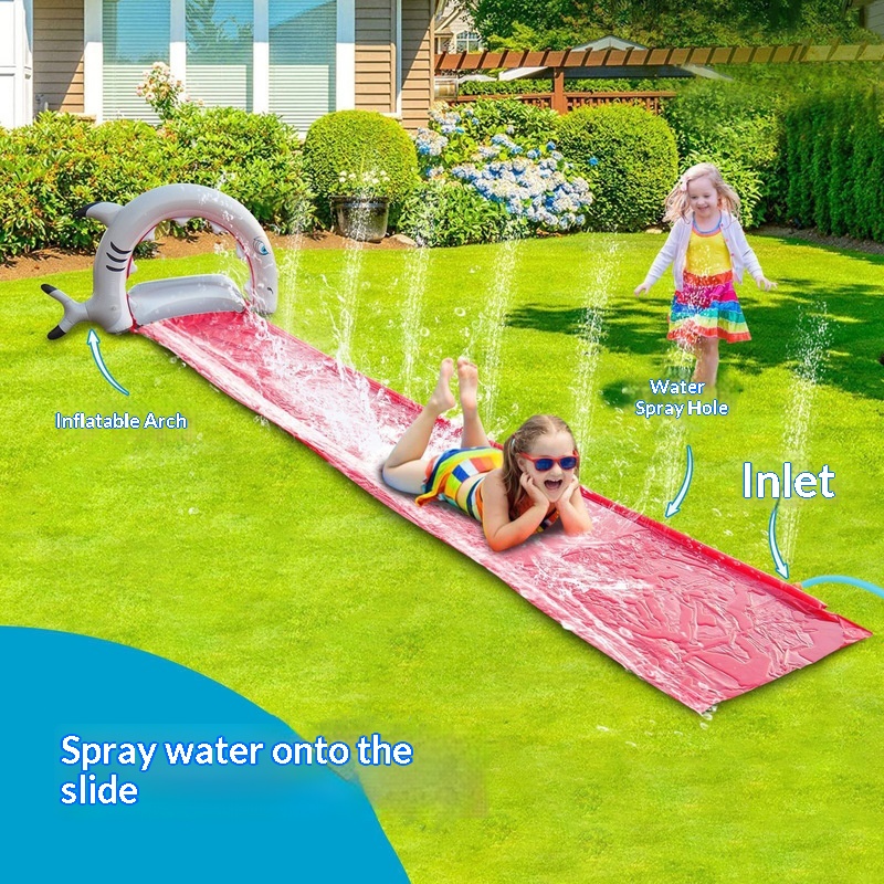 Inflatable Whale Water Slide S - огляд і ціна Kids Outdoor Water Toys