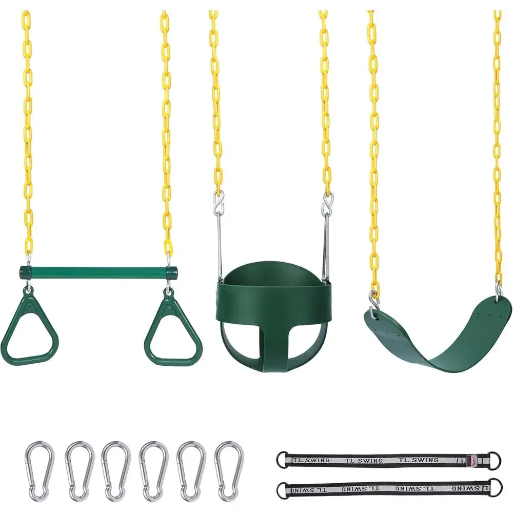 Outdoor Combo Swing Set with R - огляд і ціна Kids Outdoor Swing