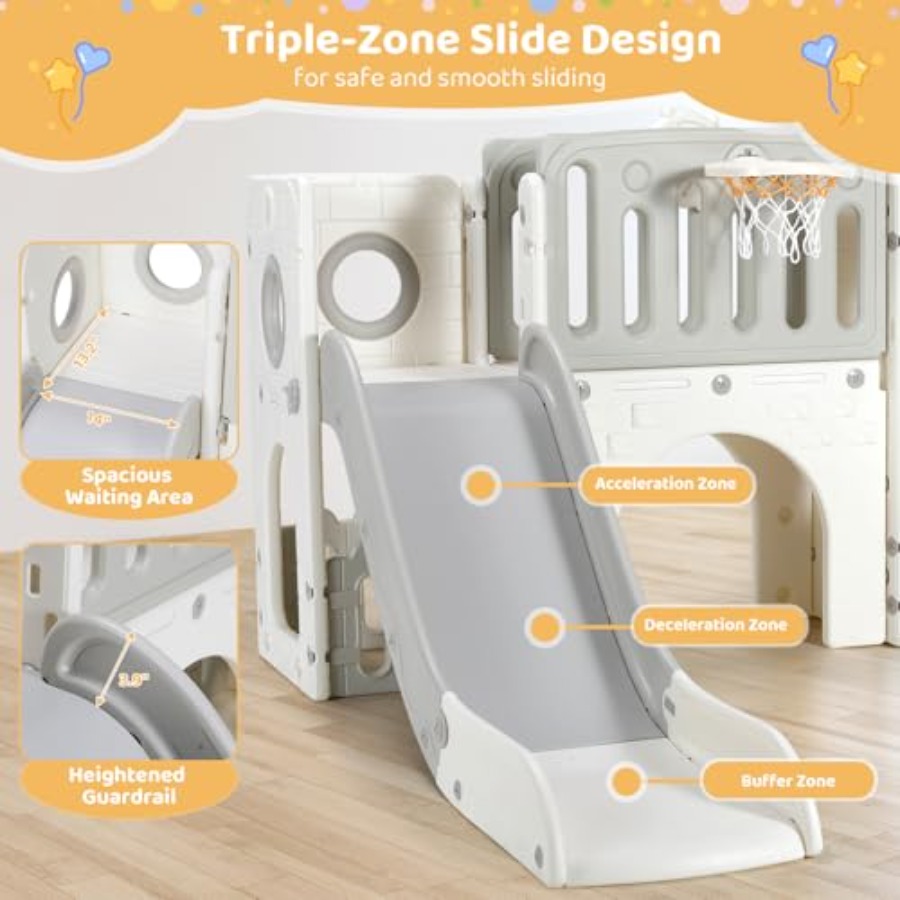9 in 1 Toddler Slide Set, Larg - огляд і ціна Kids Outdoor Gear