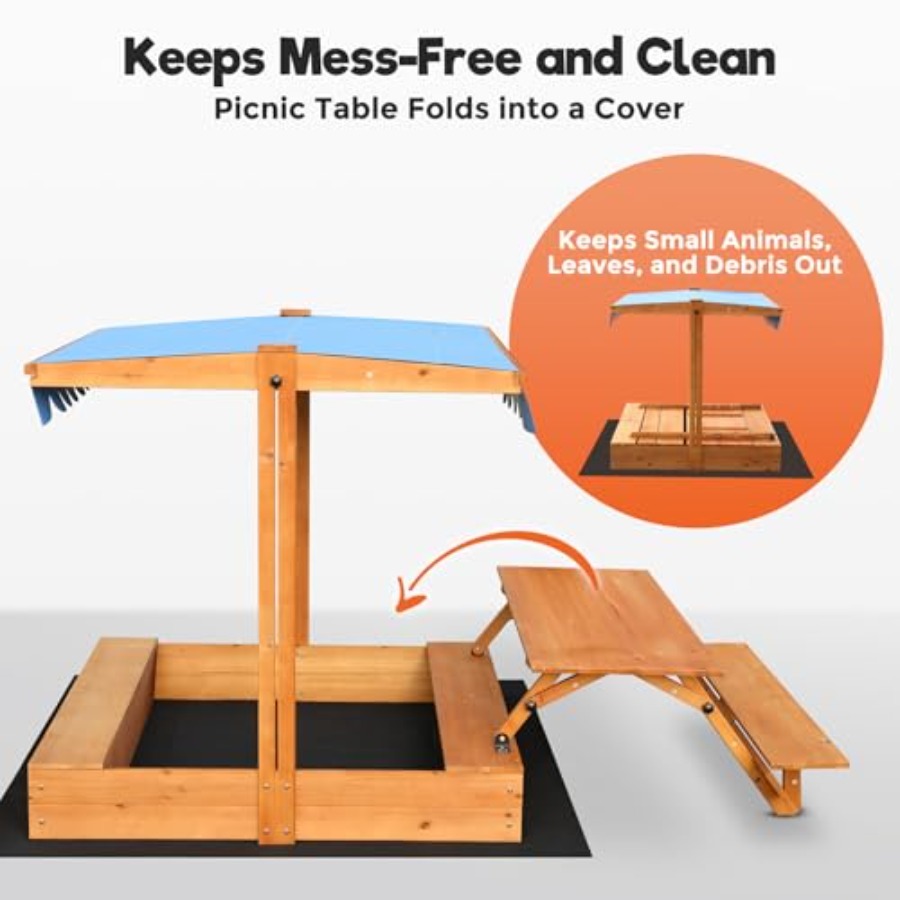 Backyard outdoor kids wooden s - огляд і ціна Kids Outdoor Bench Table
