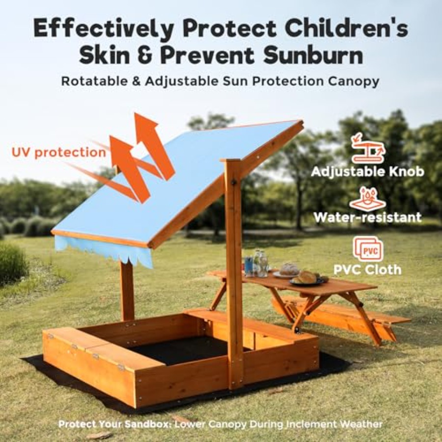 Backyard outdoor kids wooden s - огляд і ціна Kids Outdoor Bench Table