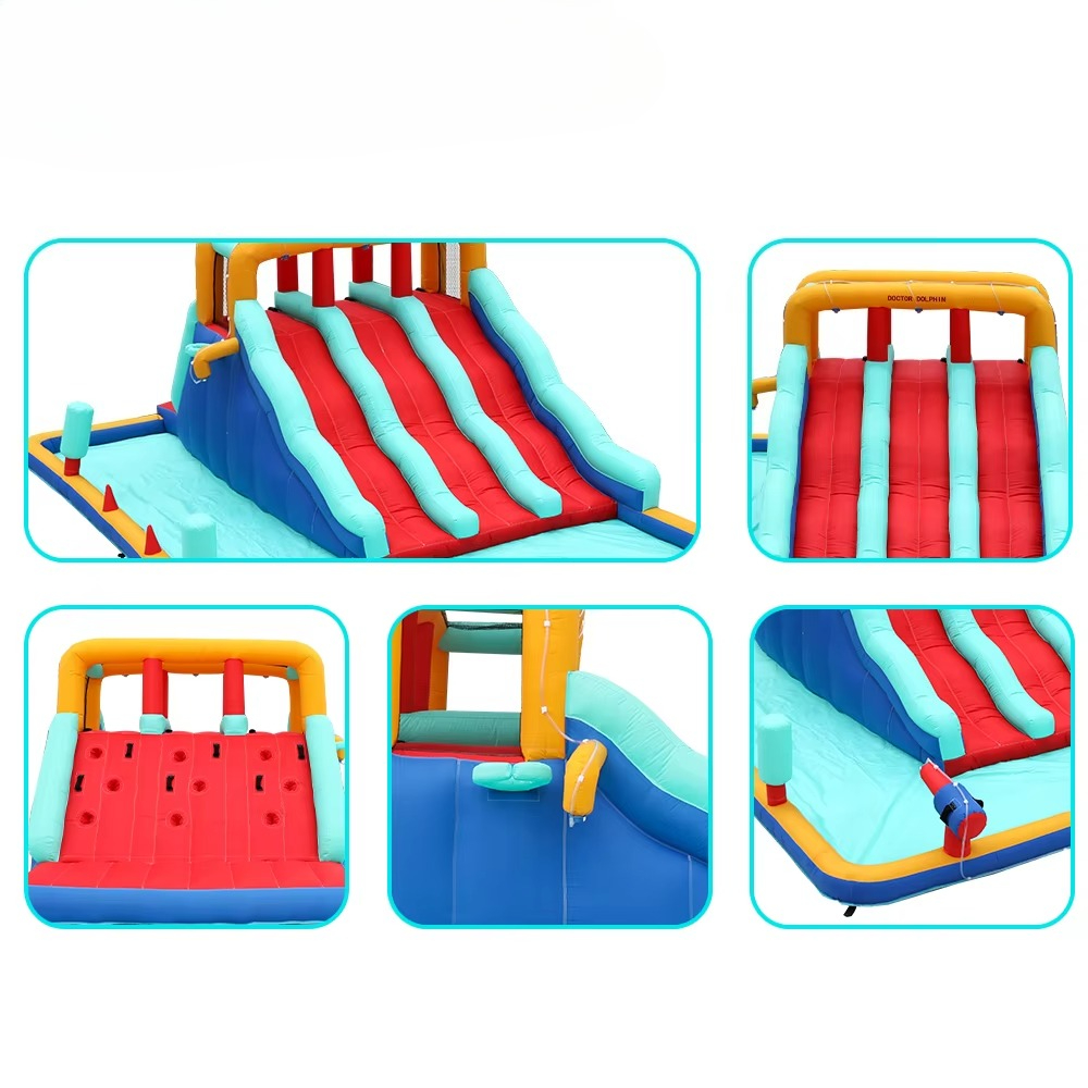 Outdoor Inflatable Bouncy Cast - огляд і ціна Kids Outdoor Slide