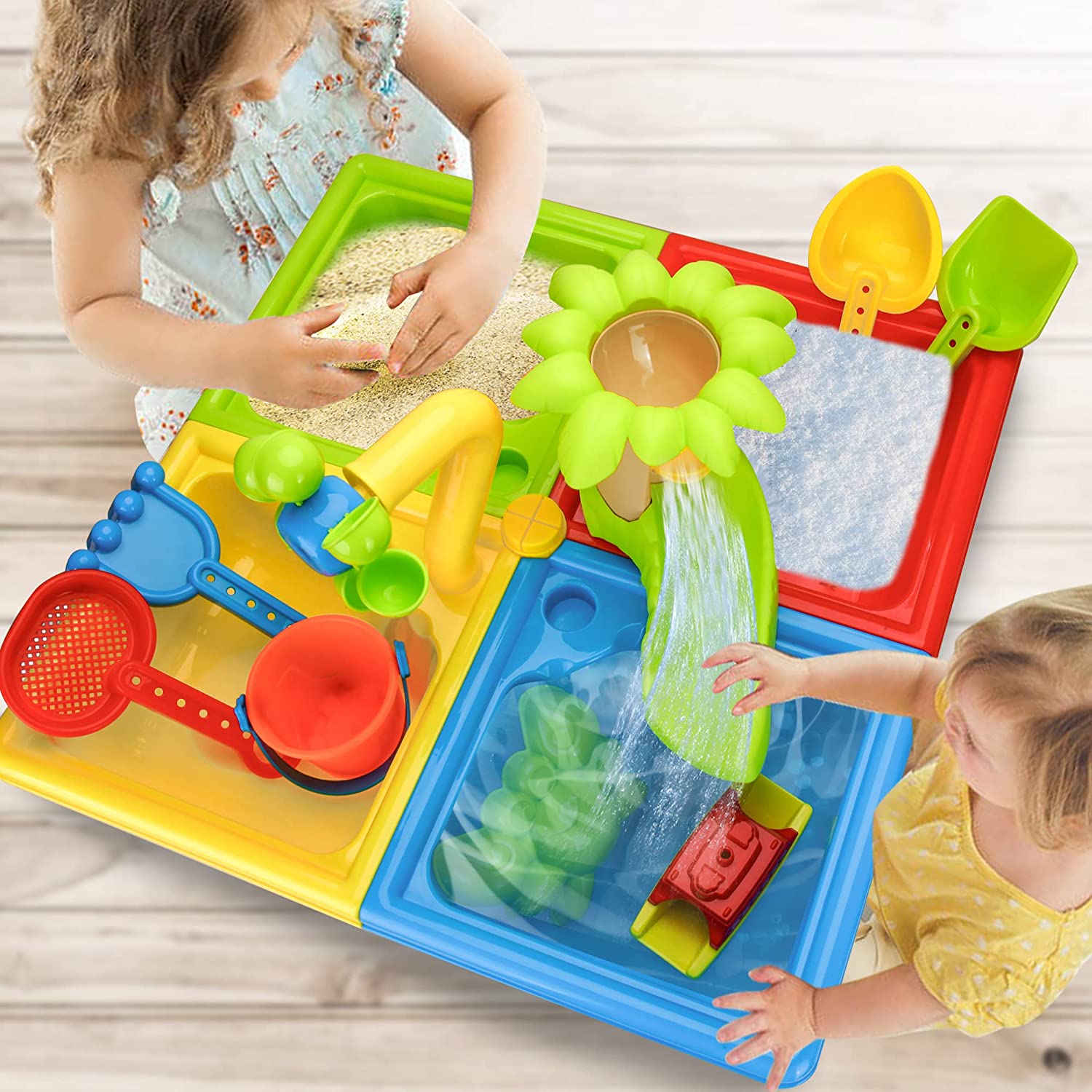 Beach Table Sand Play Toys Chi - огляд і ціна Kids Outdoor Water Toys