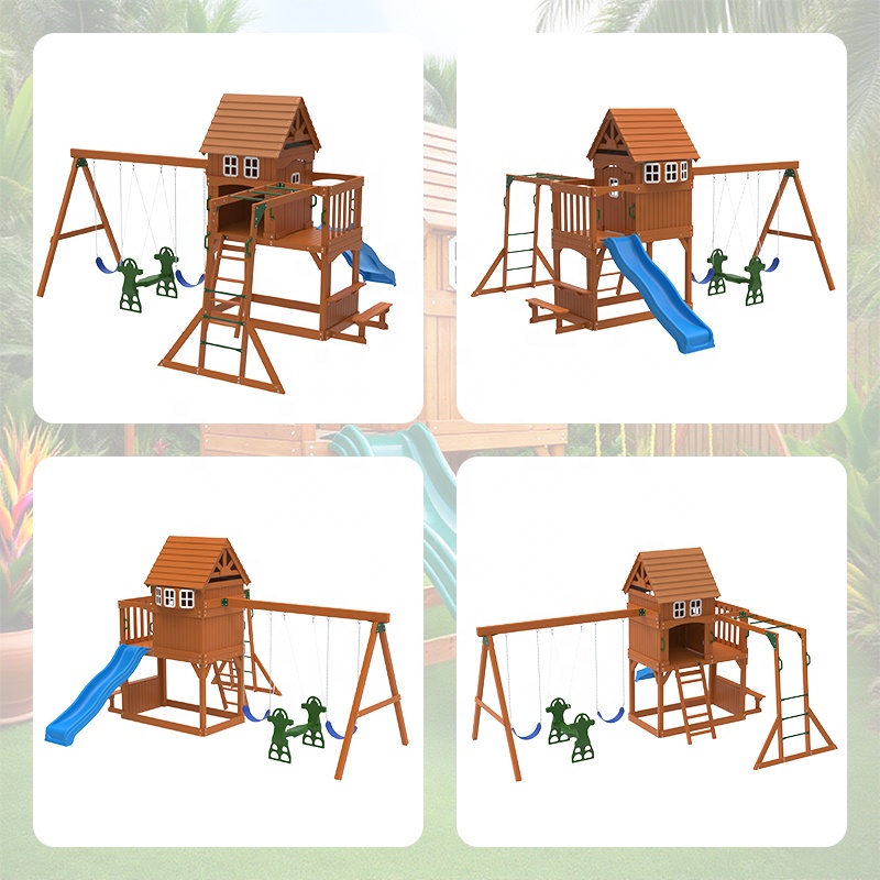Large Outdoor Amusement Equipm - огляд і ціна Kids Outdoor Swing