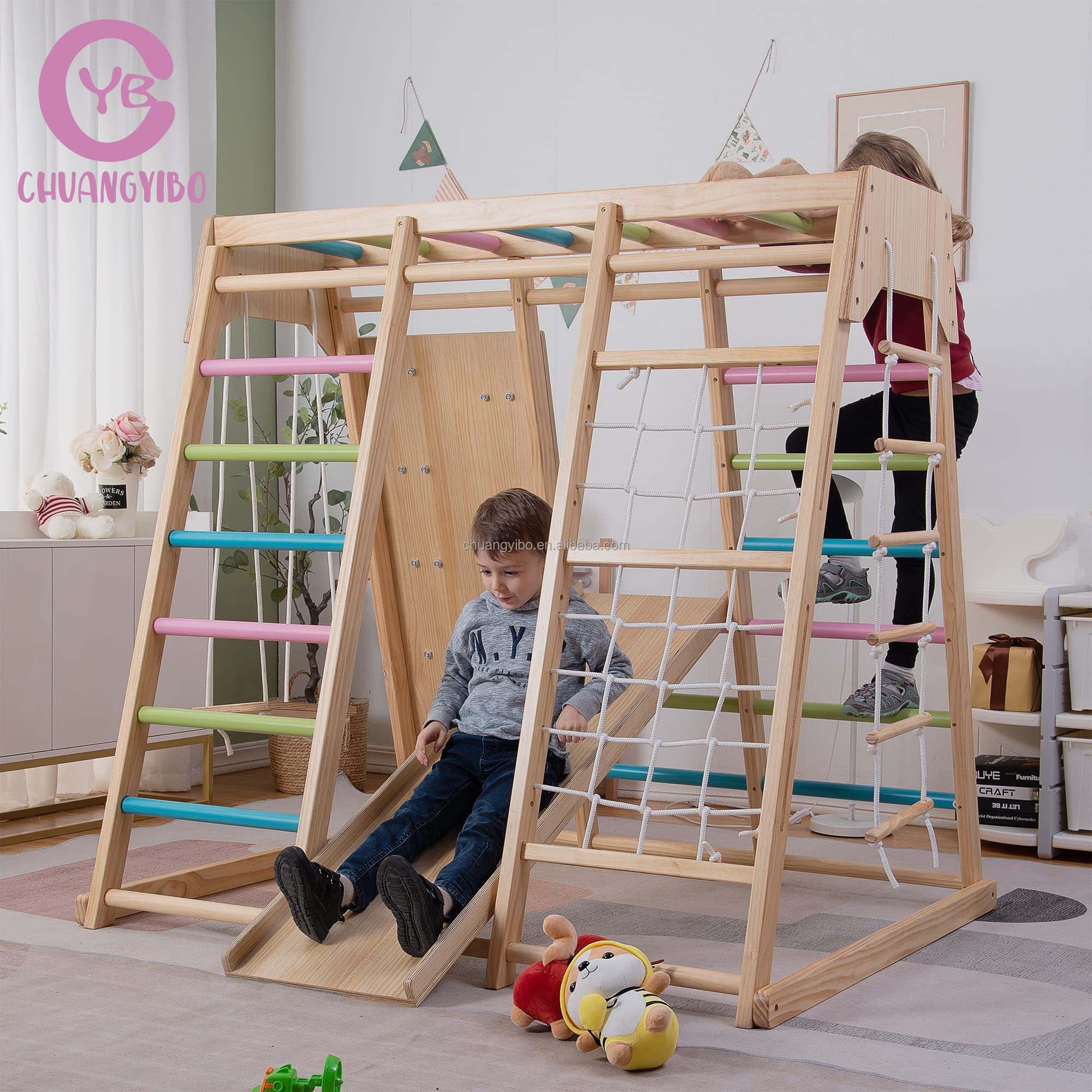 Climbing Walls Amusement Park  - огляд і ціна Kids Outdoor Swing