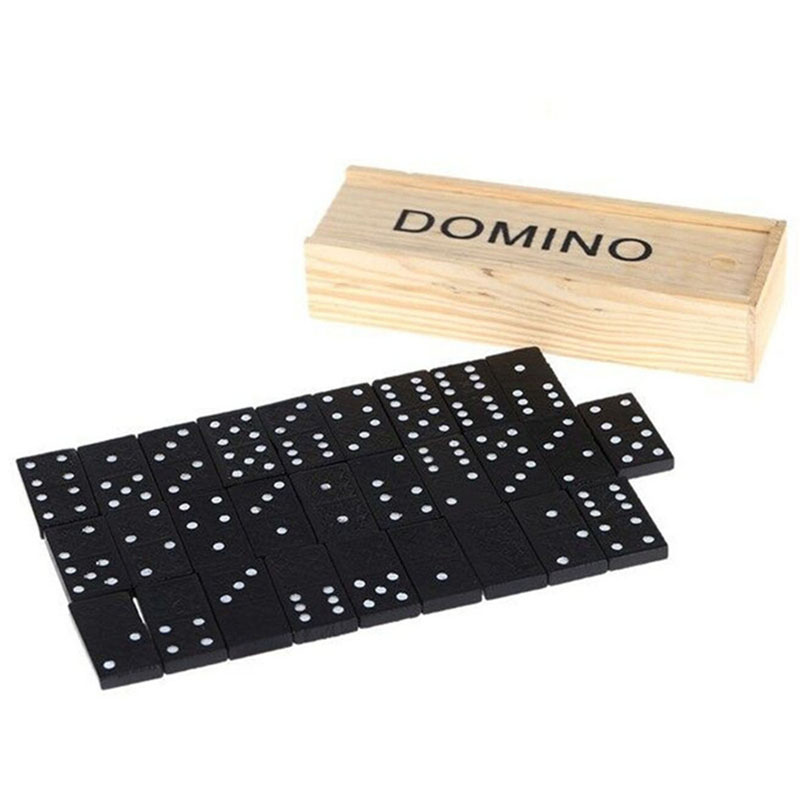28pcs/Set Wooden Domino Board  - огляд і ціна Kids Outdoor Bench Table
