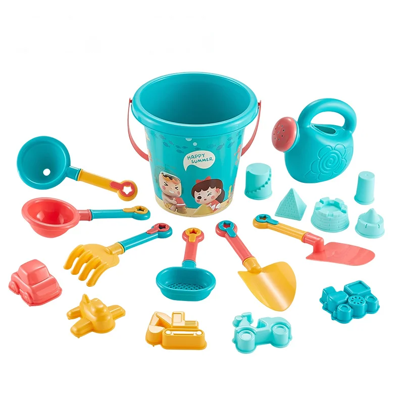 18PCS Beach Toy Set Bucket Sea - огляд і ціна Kids Outdoor Water Toys
