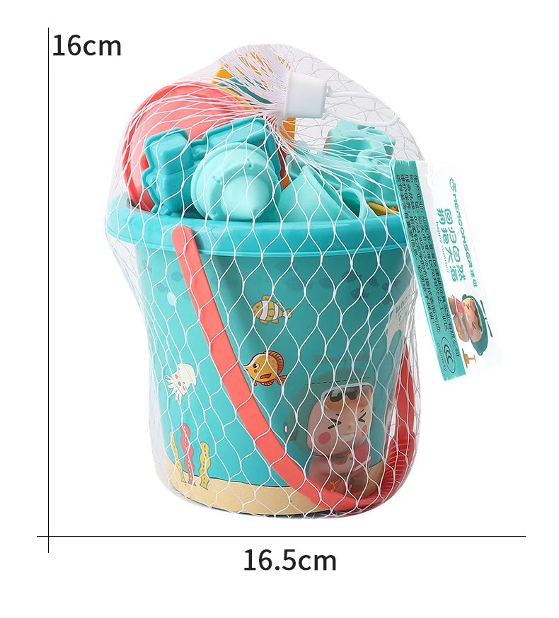 18PCS Beach Toy Set Bucket Sea - огляд і ціна Kids Outdoor Water Toys