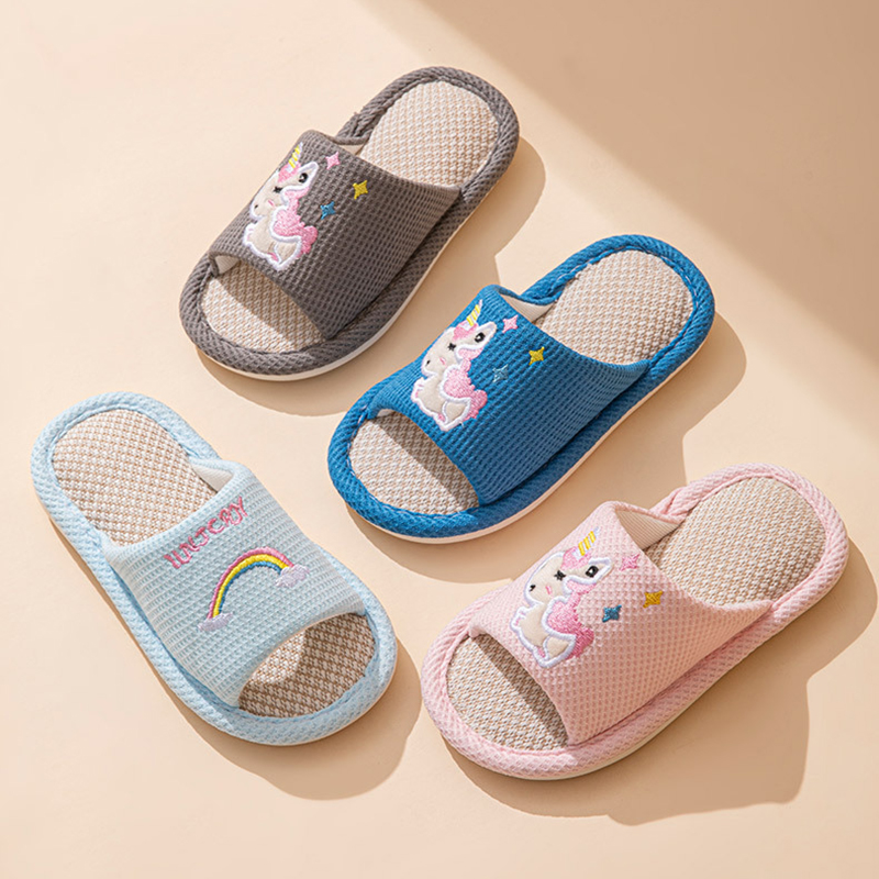 Hemp Cartoon Slippers Children - огляд і ціна Kids Outdoor Obstacle Course