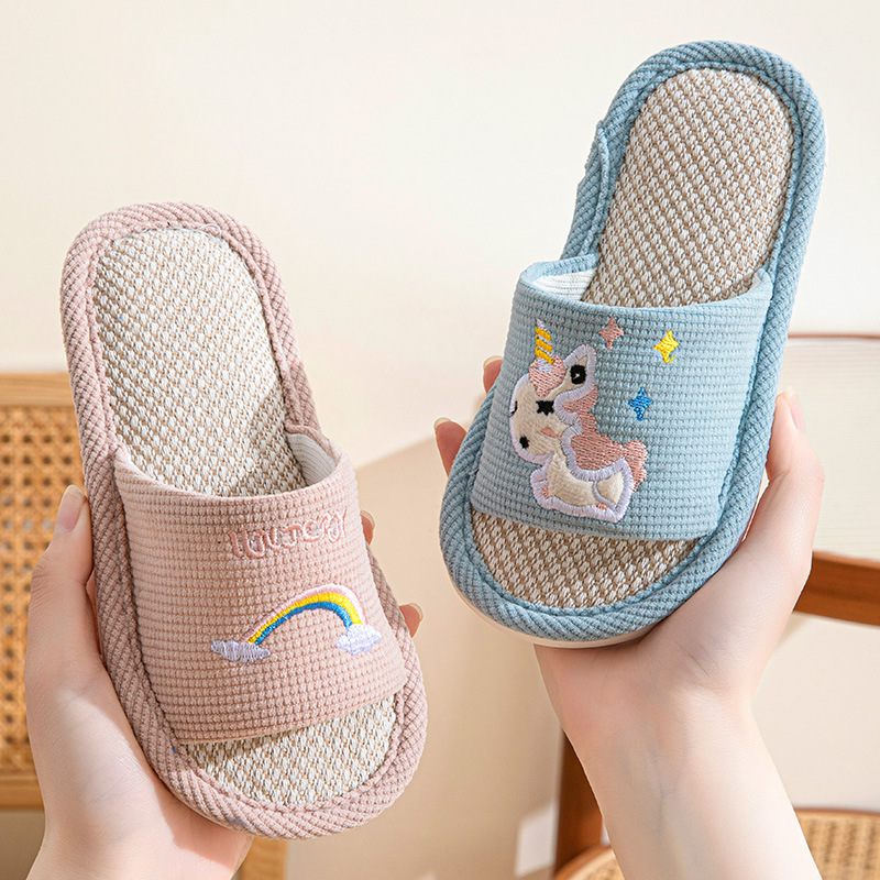 Hemp Cartoon Slippers Children - огляд і ціна Kids Outdoor Obstacle Course