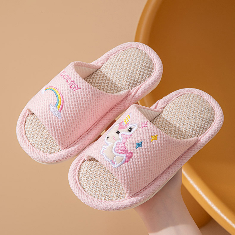 Hemp Cartoon Slippers Children - огляд і ціна Kids Outdoor Obstacle Course