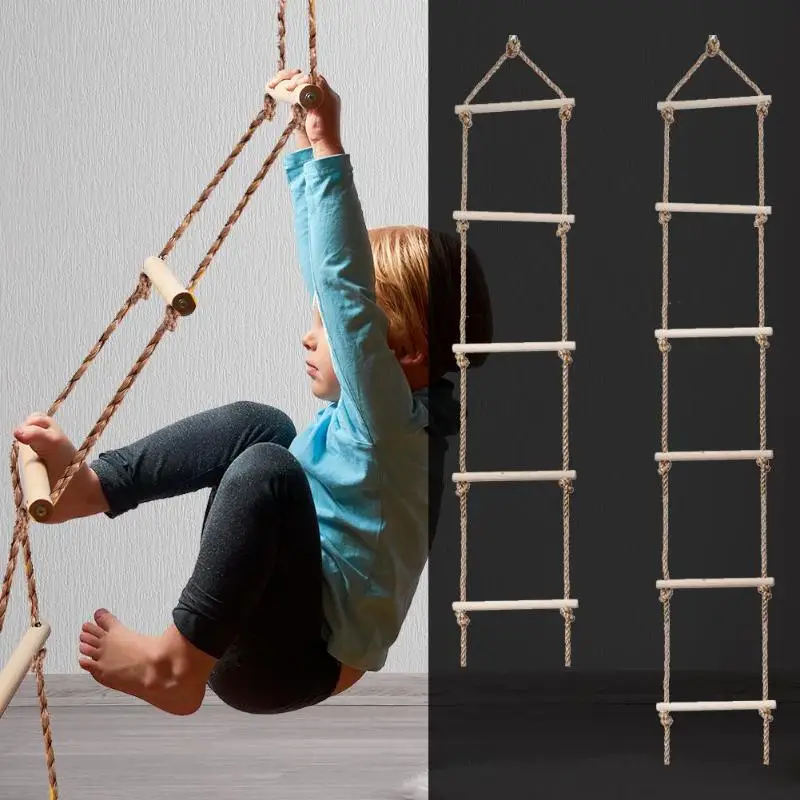 Kids Wooden Ladder Outdoor Act - огляд і ціна Kids Outdoor Swing