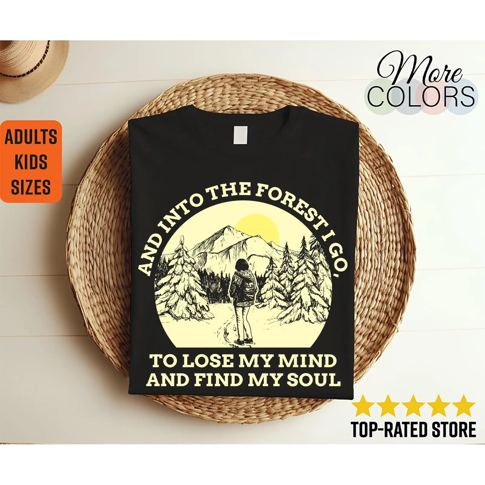 And Into The Forest I Go Hikin - огляд і ціна Kids Outdoor Quotes