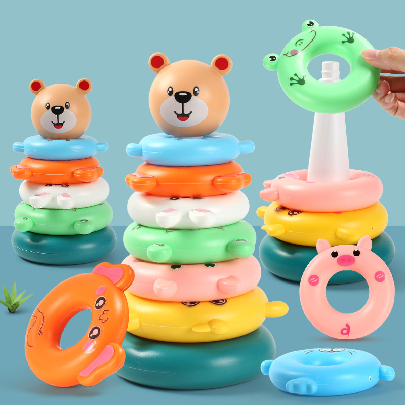 Rainbow Stacking Ring Tower Mo - огляд і ціна Kids Outdoor Water Toys