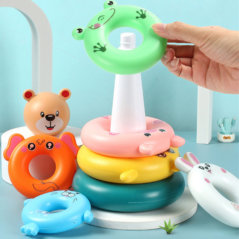 Rainbow Stacking Ring Tower Mo - огляд і ціна Kids Outdoor Water Toys