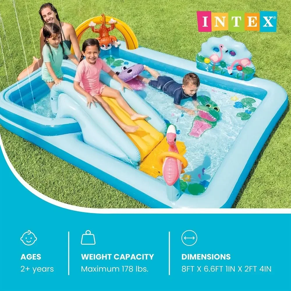 Inflatable Jungle Adventure Pl - огляд і ціна Kids Outdoor Water Play