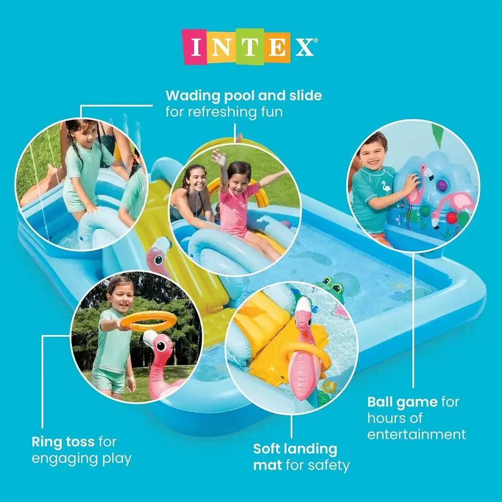 Inflatable Jungle Adventure Pl - огляд і ціна Kids Outdoor Water Play