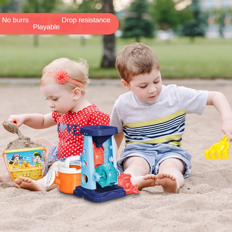 Beach Sand Play Tool Set Sand  - огляд і ціна Kids Outdoor Water Toys