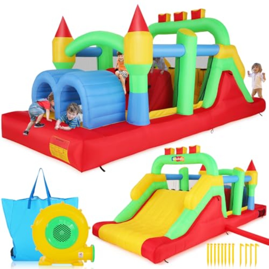 Backyard outdoor inflatable bo - огляд і ціна Kids Outdoor Obstacle Course