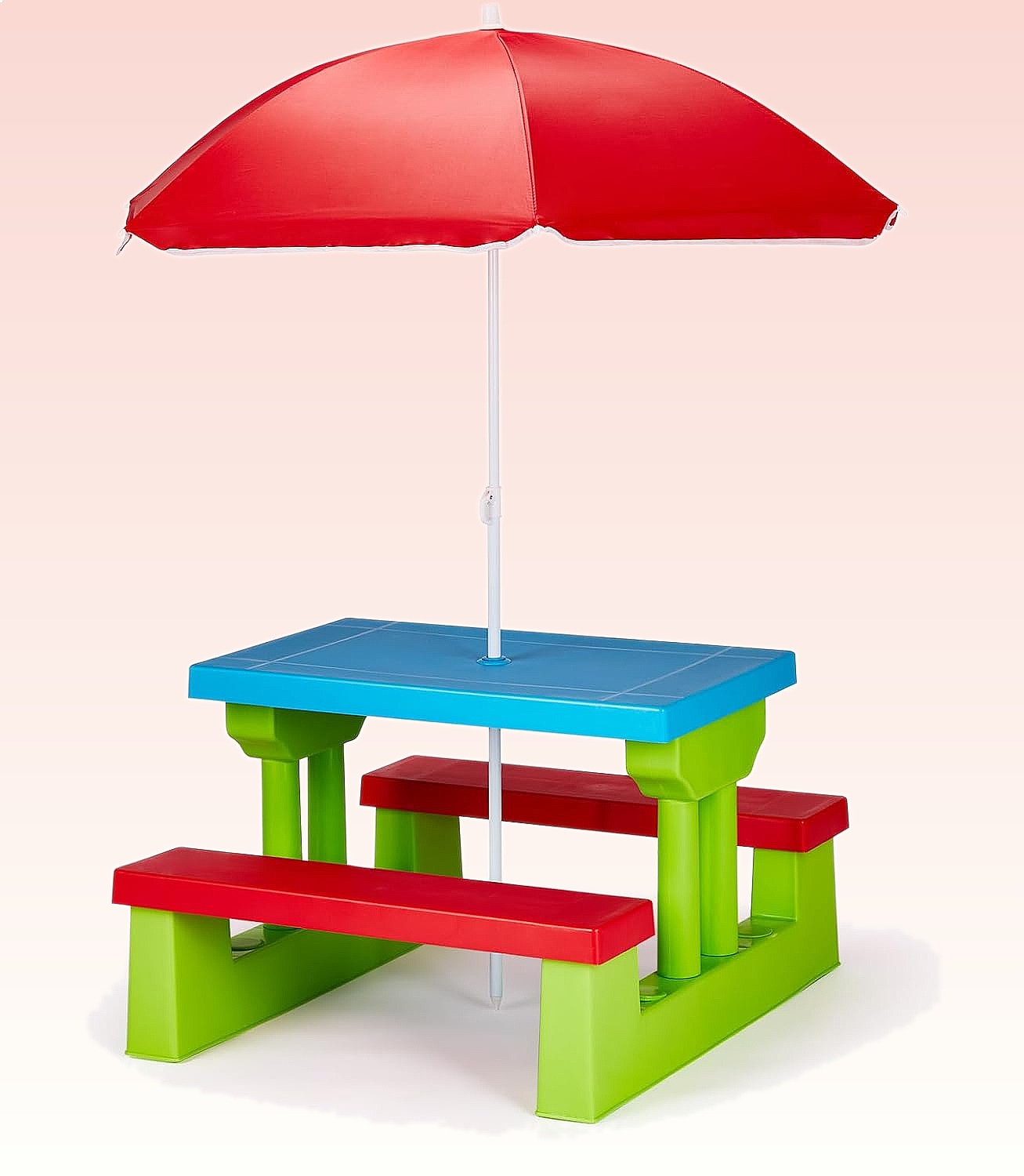 JOYMOR Kids Picnic Table with  - огляд і ціна Kids Outdoor Bench Table