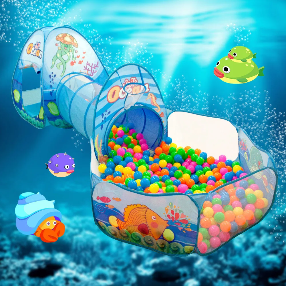 3 In 1 Children Ball Pool Baby - огляд і ціна Kids Outdoor Playhouse