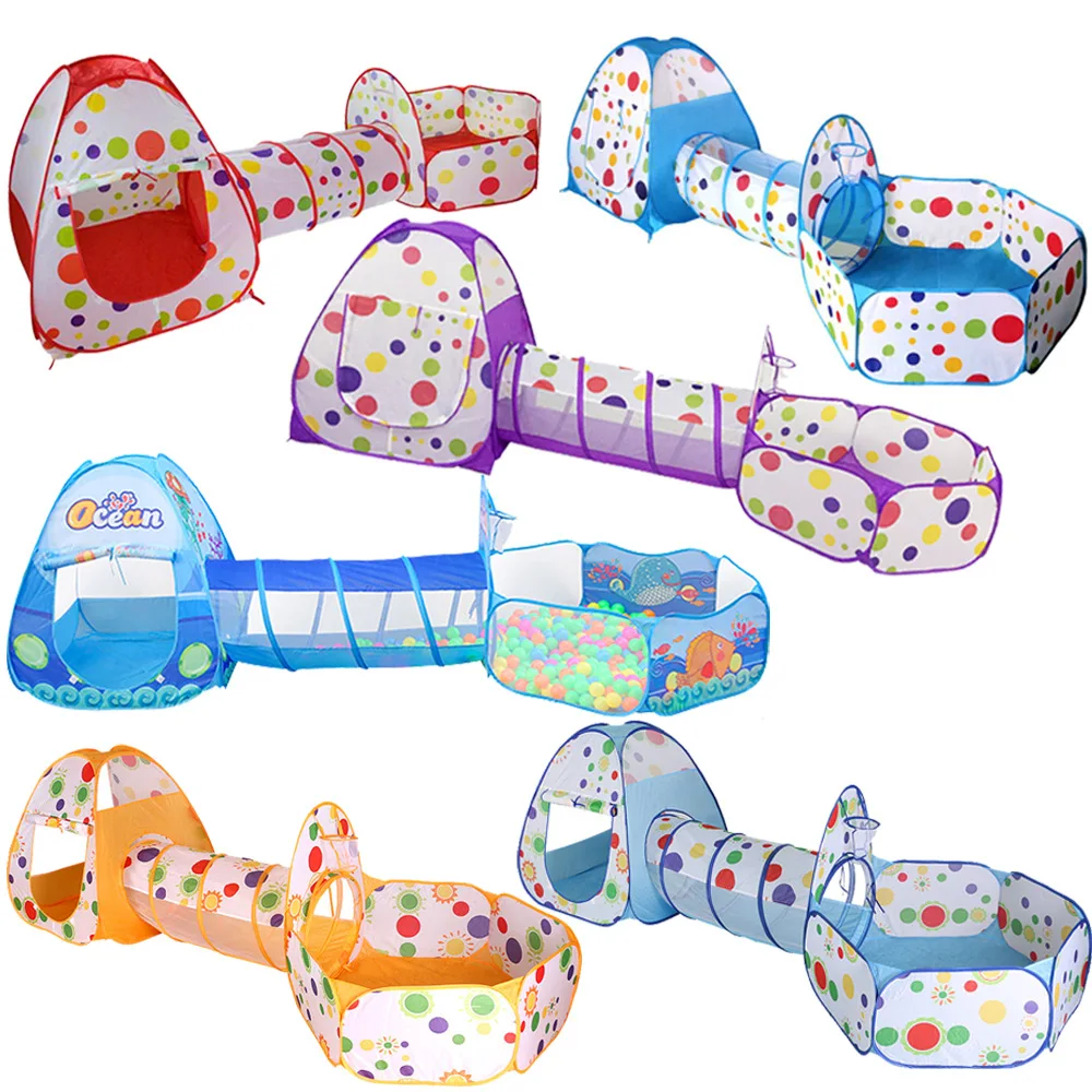 3 In 1 Children Ball Pool Baby - огляд і ціна Kids Outdoor Playhouse