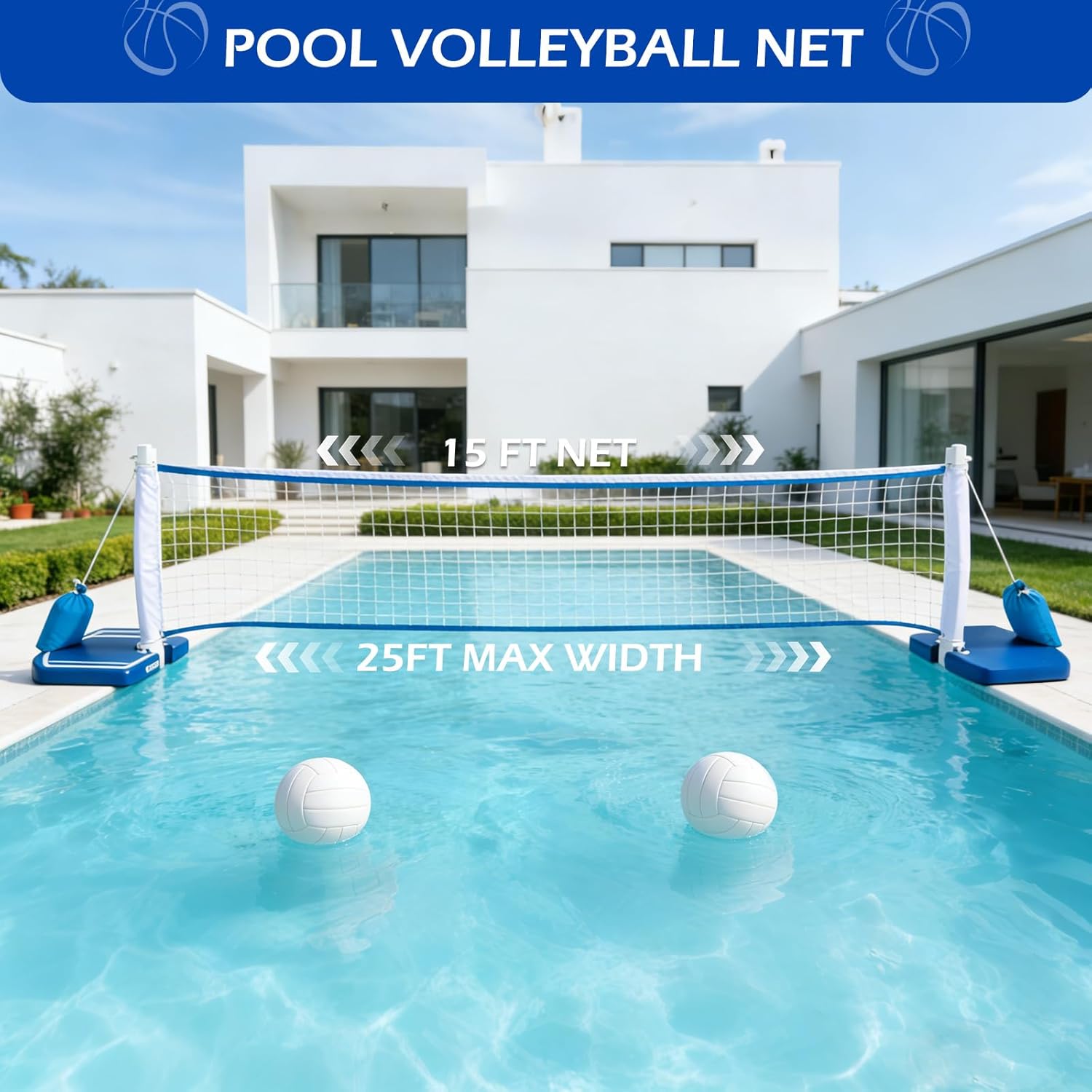 Above Ground Pool Basketball H - огляд і ціна Kids Outdoor Volleyball Net