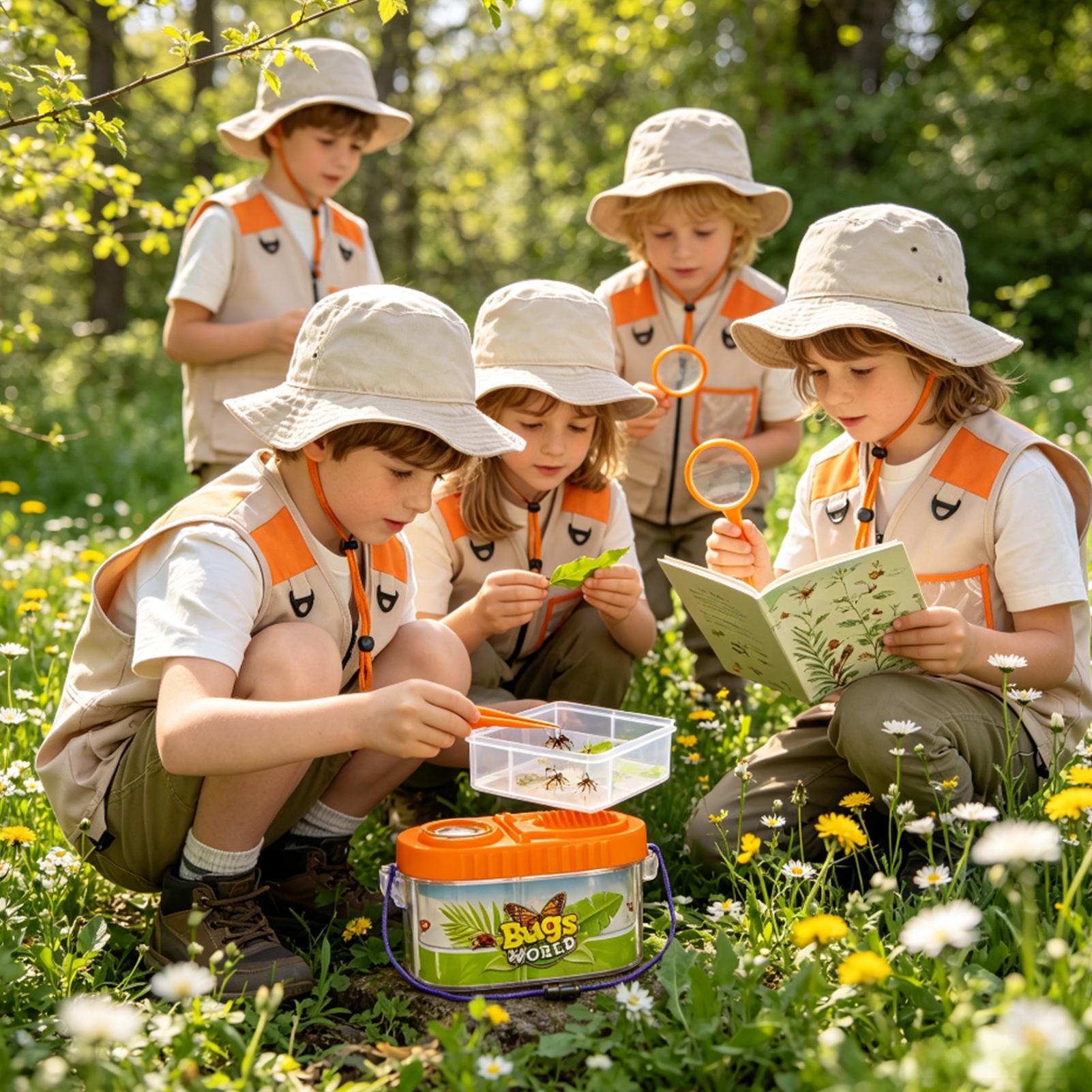 Kids Adventure Kit With Magnif - огляд і ціна Kids Outdoor Explorer Set