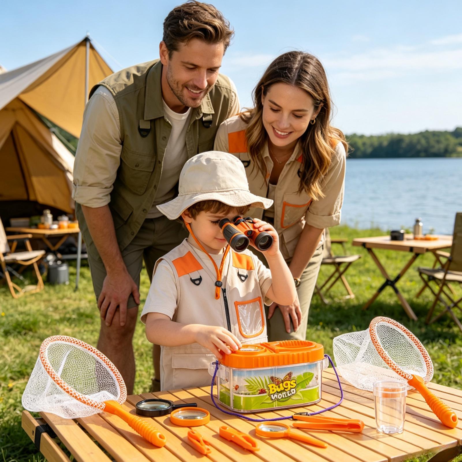 Kids Adventure Kit With Magnif - огляд і ціна Kids Outdoor Explorer Set