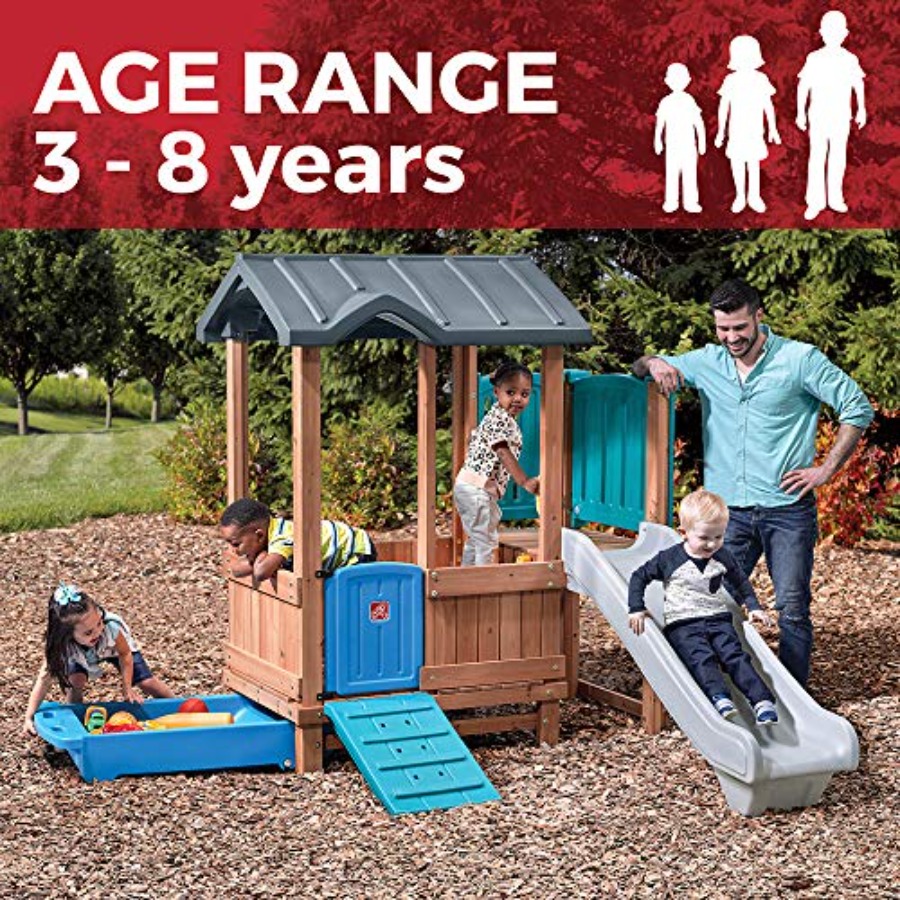Woodland Adventure Playhouse & - огляд і ціна Kids Outdoor Playhouse