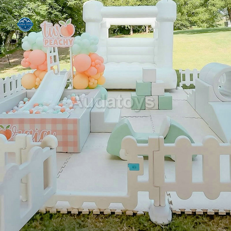 White Toddler Indoor Play Room - огляд і ціна Kids Outdoor Slide