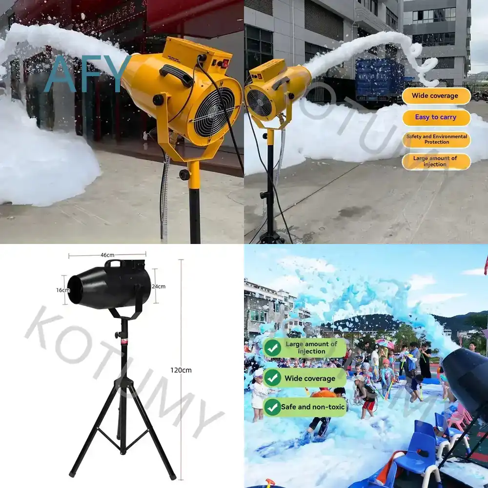 1500W Cannon Bubble Foam Jet M - огляд і ціна Kids Outdoor Water Park
