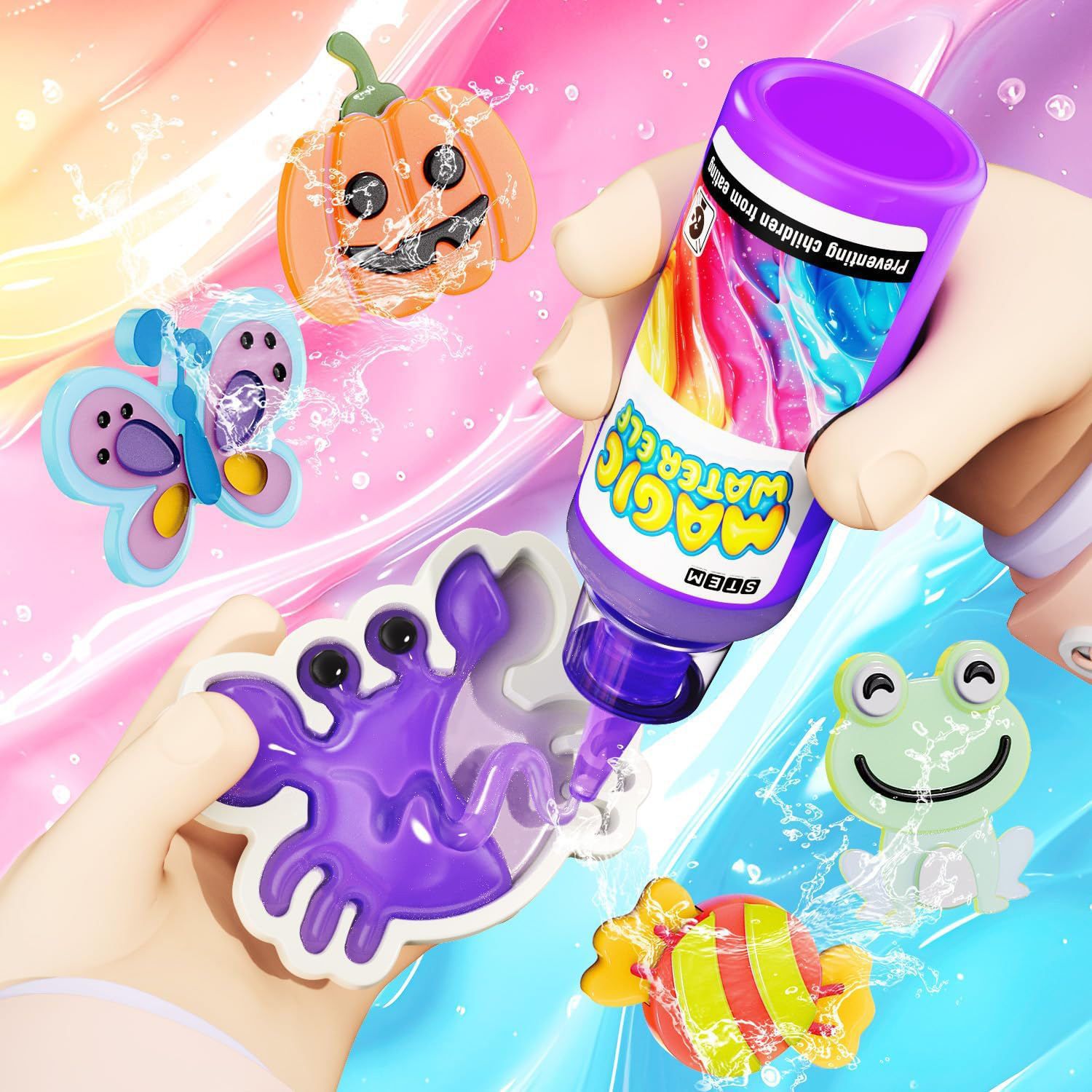 Magic Gel Water Beads Toy: 12- - огляд і ціна Kids Outdoor Water Toys
