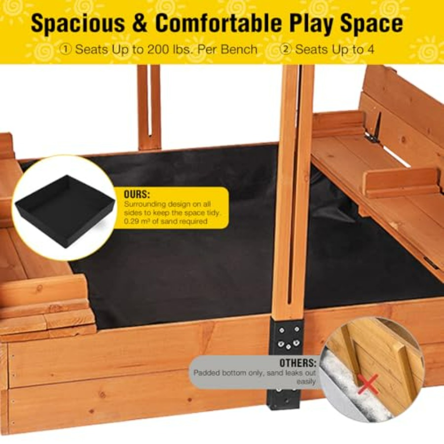 Outdoor sand table for kids ag - огляд і ціна Kids Outdoor Bench Table