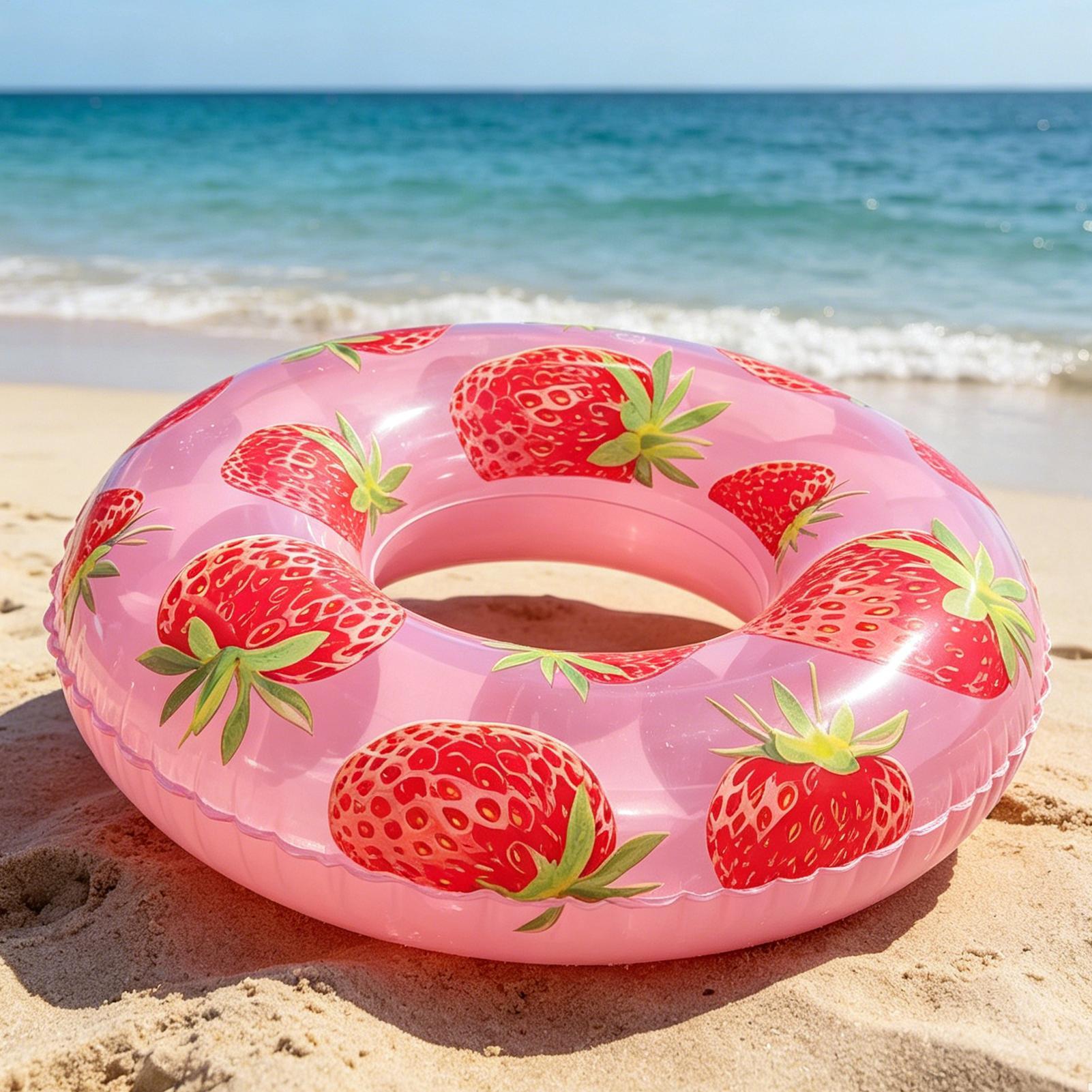 Inflatable Tube Fruit Pattern  - огляд і ціна Kids Outdoor Water Park