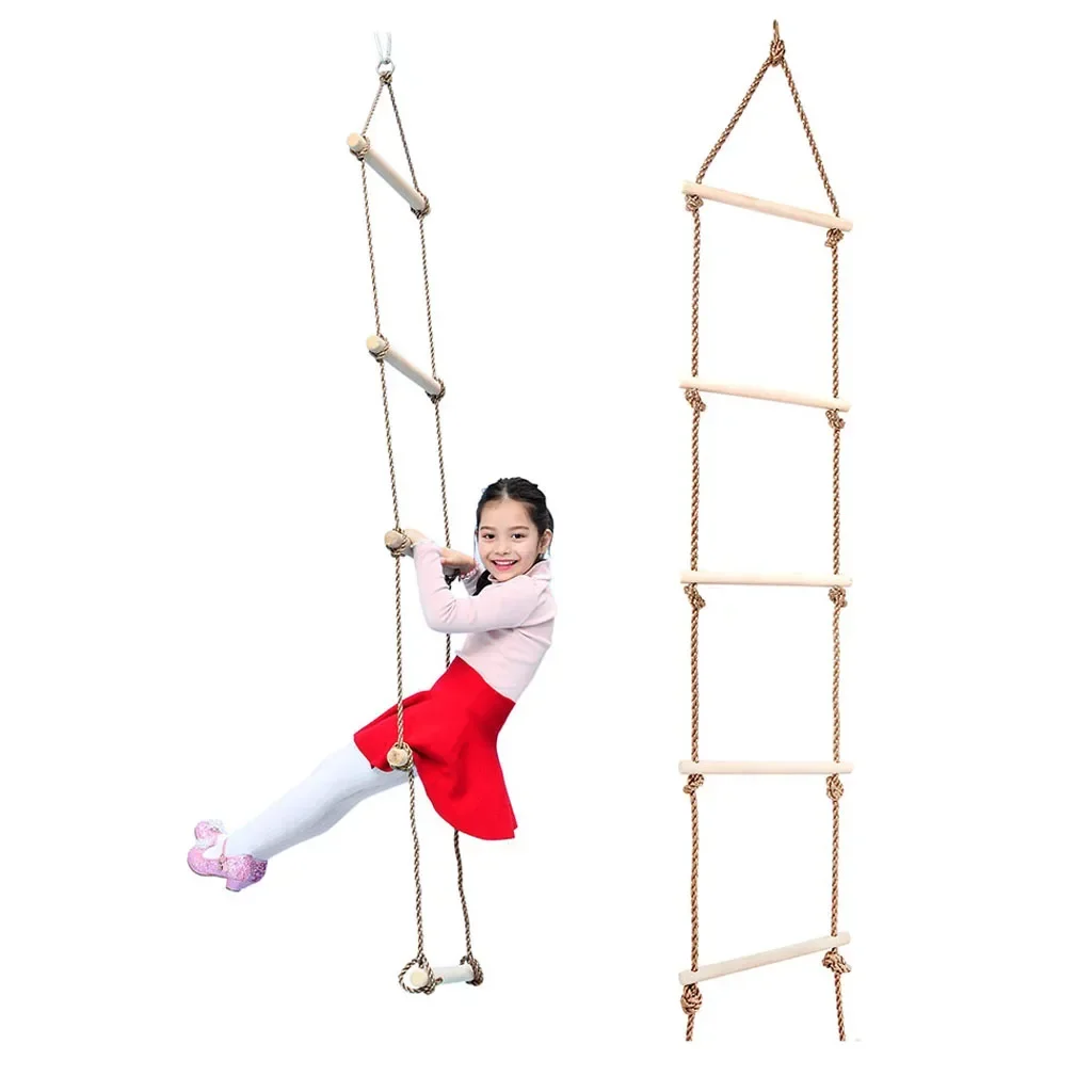 Children Climbing Rope Ladder  - огляд і ціна Kids Outdoor Swing