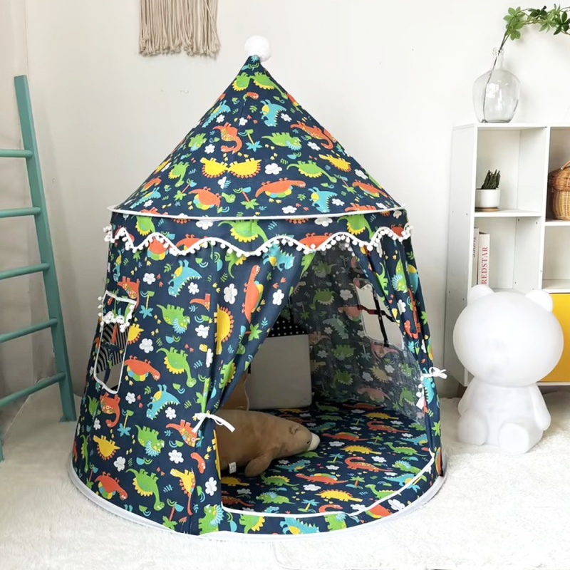 Large Teepee Tent for Kids Fol - огляд і ціна Kids Outdoor Playhouse