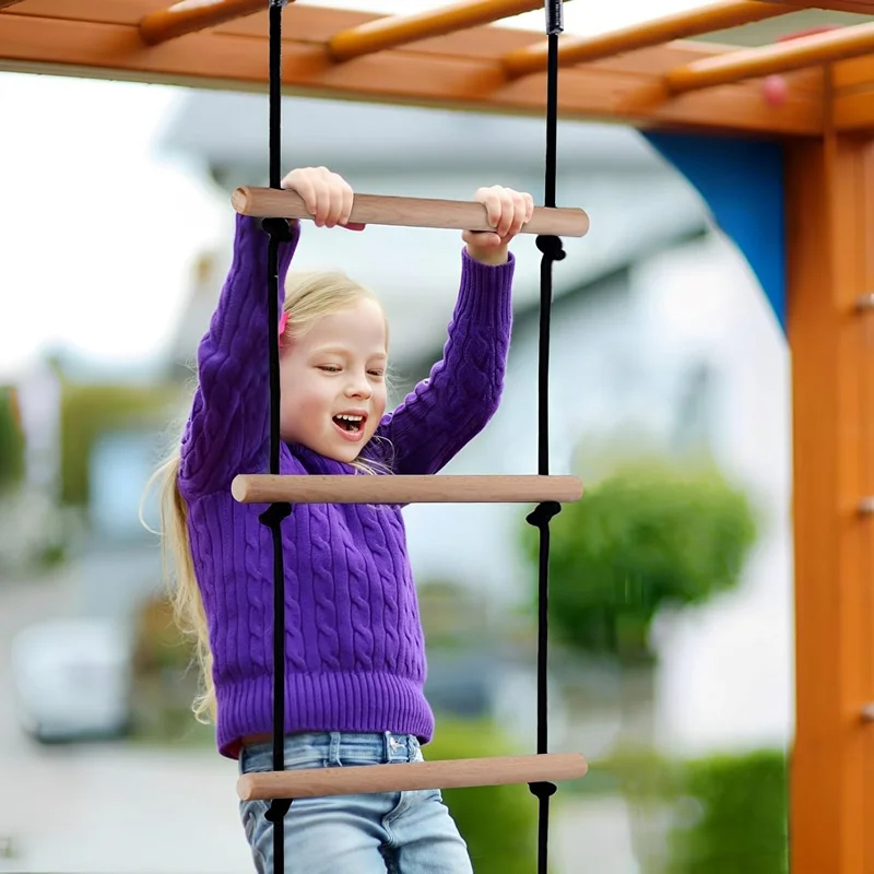 Children Climbing Rope Ladder  - огляд і ціна Kids Outdoor Swing