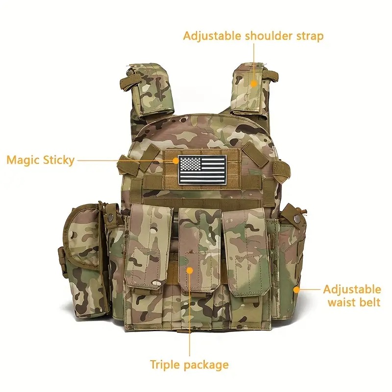 Child Camouflage Tactical Vest - огляд і ціна Kids Outdoor Gear